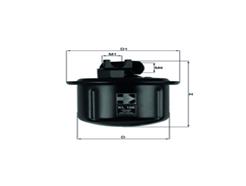 MAHLE ORIGINAL KL 108