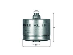 MAHLE ORIGINAL KL 19