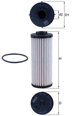 MAHLE ORIGINAL HX 190D Číslo výrobce: 72514432. EAN: 4057635175333.