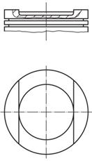 MAHLE ORIGINAL 028 PI 00144 000