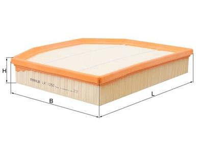 MAHLE ORIGINAL LX 1250 Číslo výrobce: 70315402. EAN: 4009026507728.