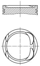 MAHLE ORIGINAL 021 PI 00117 000