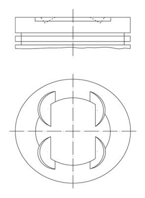 MAHLE ORIGINAL 681 PI 00109 001 Číslo výrobce: 0860L175. EAN: 4057635183314.