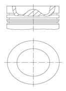 MAHLE ORIGINAL 028 PI 00152 000