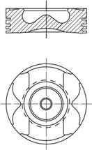 MAHLE ORIGINAL 004 57 00