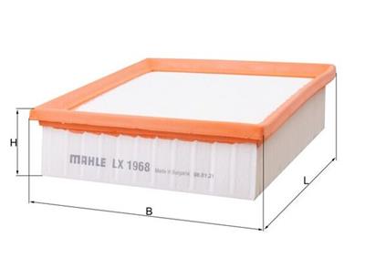 MAHLE ORIGINAL LX 1968 Číslo výrobce: 72556140. EAN: 4009026601815.