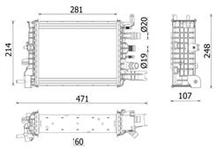 MAHLE ORIGINAL CR 2632 000P