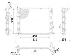 MAHLE ORIGINAL CR 1352 000S