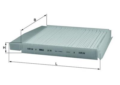 MAHLE ORIGINAL LA 54 Číslo výrobce: 76889018. EAN: 4009026505496.