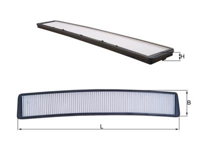 MAHLE ORIGINAL LA 102 Číslo výrobce: 76887012. EAN: 4009026505519.