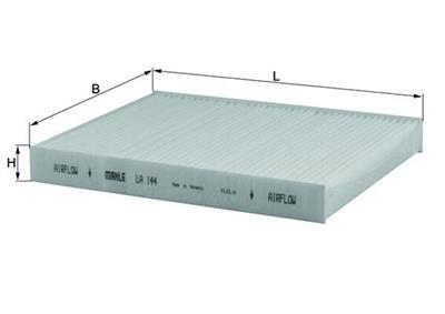 MAHLE ORIGINAL LA 144 Číslo výrobce: 76420533. EAN: 4009026510476.