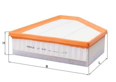 MAHLE ORIGINAL LX 1640 Číslo výrobce: 70351177. EAN: 4009026510971.