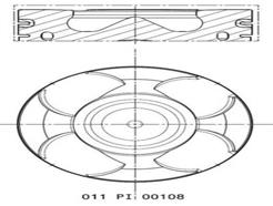 MAHLE ORIGINAL 011 PI 00108 000