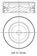 MAHLE ORIGINAL 028 PI 00168 000