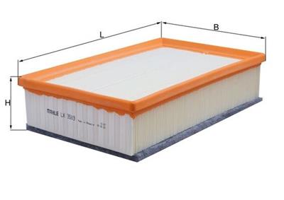 MAHLE ORIGINAL LX 3503 Číslo výrobce: 72342125. EAN: 4009026930175.