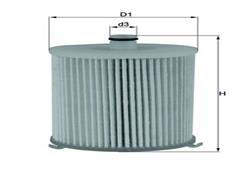 MAHLE ORIGINAL KX 245/4D