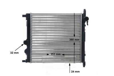 MAHLE ORIGINAL CR 831 001S Číslo výrobce: 376735025. EAN: 4057635090087.