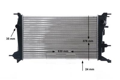 MAHLE ORIGINAL CR 840 001S Číslo výrobce: 376735135. EAN: 4057635090209.