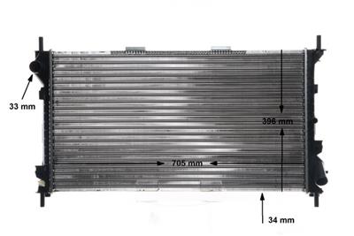 MAHLE ORIGINAL CR 1196 000S Číslo výrobce: 376756584. EAN: 4057635094177.