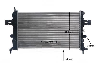 MAHLE ORIGINAL CR 574 000S Číslo výrobce: 376719064. EAN: 4057635087025.