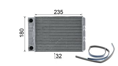 MAHLE ORIGINAL AH 77 000P Číslo výrobce: 351311181. EAN: 4057635045599.
