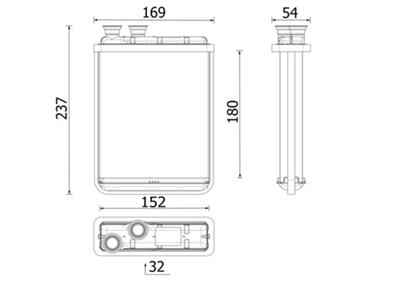 MAHLE ORIGINAL AH 299 000P Číslo výrobce: 72535560. EAN: 4057635211451.