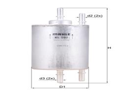 MAHLE ORIGINAL KL 592