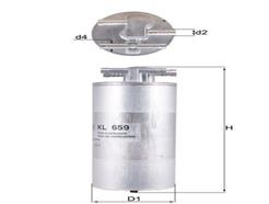 MAHLE ORIGINAL KL 659