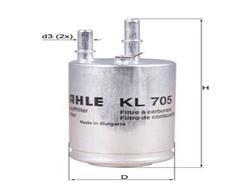 MAHLE ORIGINAL KL 705