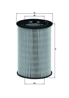 MAHLE ORIGINAL LX 1805 Číslo výrobce: 70324534. EAN: 4009026508459.