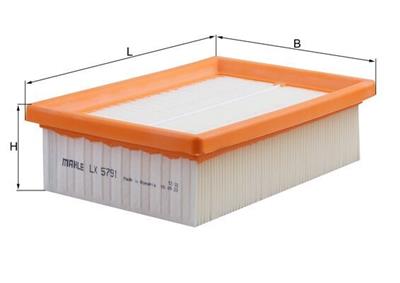 MAHLE ORIGINAL LX 5791 Číslo výrobce: 72552385. EAN: 4057635220088.