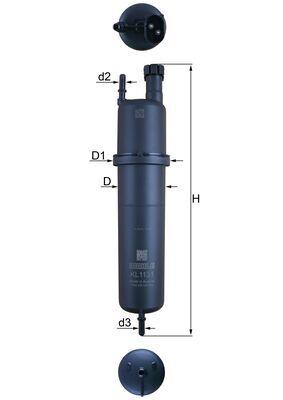 MAHLE ORIGINAL KL 1131 Číslo výrobce: 72561074. EAN: 4057635226608.