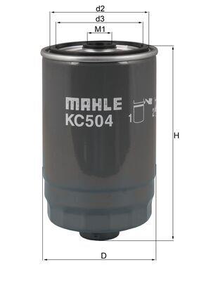 MAHLE ORIGINAL KC 504 Číslo výrobce: 72343268. EAN: 4009026930298.