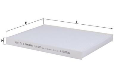 MAHLE ORIGINAL LA 587 Číslo výrobce: 70591309. EAN: 4009026920701.