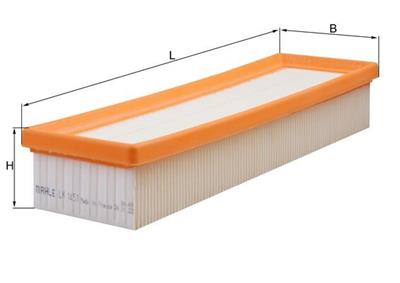 MAHLE ORIGINAL LX 1451 Číslo výrobce: 76606248. EAN: 4009026403051.