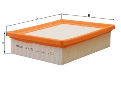 MAHLE ORIGINAL LX 5793 Číslo výrobce: 72555907. EAN: 4057635221917.