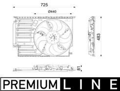 MAHLE ORIGINAL CFF 671 000P