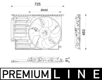 MAHLE ORIGINAL CFF 671 000P Číslo výrobce: 72572933.