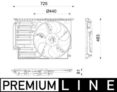 MAHLE ORIGINAL CFF 665 000P Číslo výrobce: 72571922.