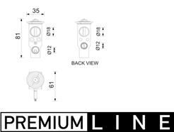 MAHLE ORIGINAL AVE 210 000P