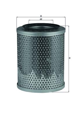 MAHLE ORIGINAL LX 196 Číslo výrobce: 78445512. EAN: 4009026104231.