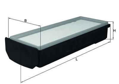 MAHLE ORIGINAL LX 2796/1 Číslo výrobce: 72360105. EAN: 4009026934654.