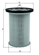 MAHLE ORIGINAL KX 341