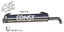 ERNST 116114 - Zadní tlumič výfuku