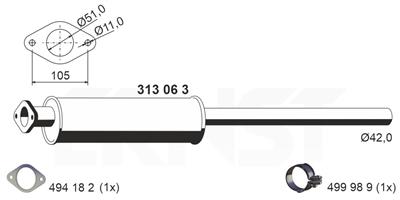 ERNST 313063 EAN: 4007463313063.