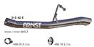 ERNST 315425 - Výfuková trubka