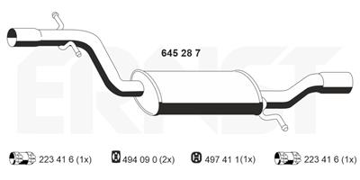 ERNST 645287 EAN: 4007463645287.
