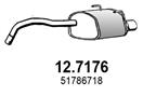 ASSO 12.7176 - Zadní tlumič výfuku