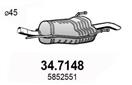ASSO 34.7148 - Zadní tlumič výfuku