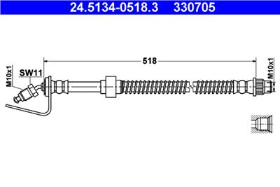 ATE 24.5134-0518.3 Číslo výrobce: 330705. EAN: 4006633112543.